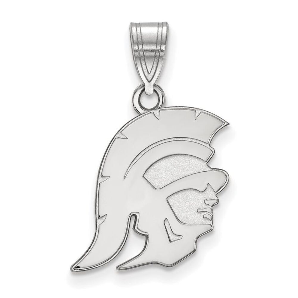 Sterling Silver Univ. of Southern California Medium Trojan Pendant